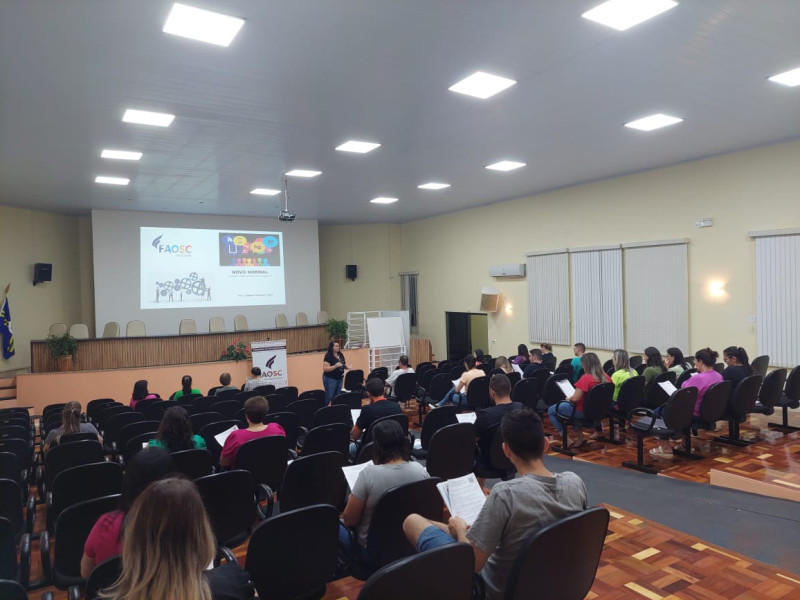 FAOSC QUALIFICA ATRAVÉS DA ACIQ O SETOR EMPRESARIAL DA CIDADE DE FORMOSA DO SUL/SC