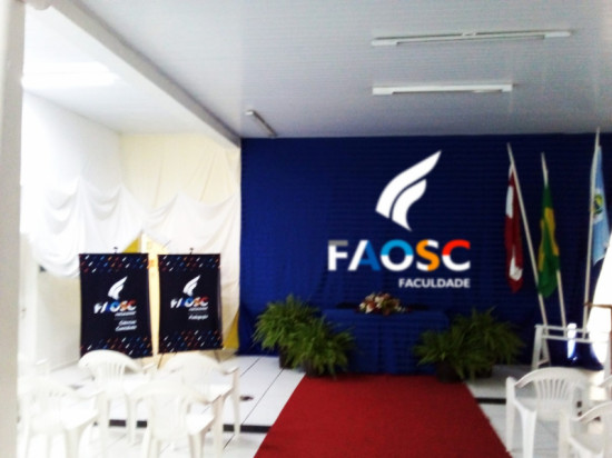 COLOCAÇÃO DE GRAU INSTITUCIONAL COLETIVA FAOSC 2022/1
